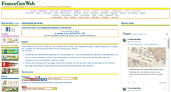 Desktop Screenshot of francegenweb.com