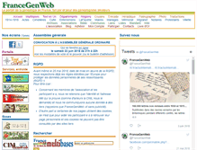 Tablet Screenshot of francegenweb.org